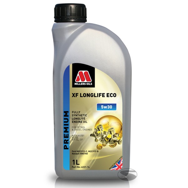 Millers Oils XF Longlife 5w30 C3 SN Motorenöl – Vollsynthetisch, 10 Liter, Für Benzin & Diesel